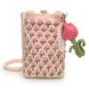 Handcrafted Tulip Crochet Phone Bag