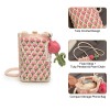 Handcrafted Tulip Crochet Phone Bag