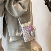 Handcrafted Tulip Crochet Phone Bag