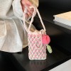 Handcrafted Tulip Crochet Phone Bag