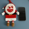 Handmade Crochet Clown Crossbody Phone Bag