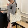 Hollow Crochet Shoulder Bag with Tassels