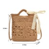 Knitted Hollow Crochet Crossbody Handbag