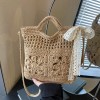 Knitted Hollow Crochet Crossbody Handbag