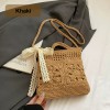 Knitted Hollow Crochet Crossbody Handbag