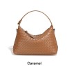 Leather Quilted Dumpling Crossbody Handbag