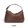 Leather Quilted Dumpling Crossbody Handbag