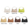Leather Quilted Dumpling Crossbody Handbag