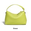 Leather Quilted Dumpling Crossbody Handbag