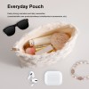 Soft Creamy Heart Plush Everyday Pouch Set