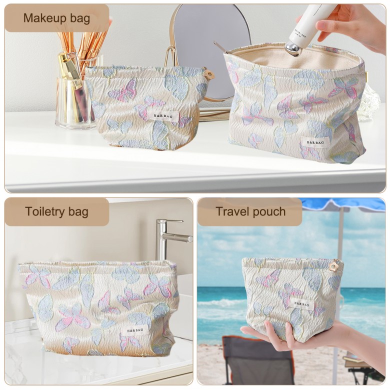 Colorful Butterfly Makeup Pouch Colorful Butterfly Makeup Pouch