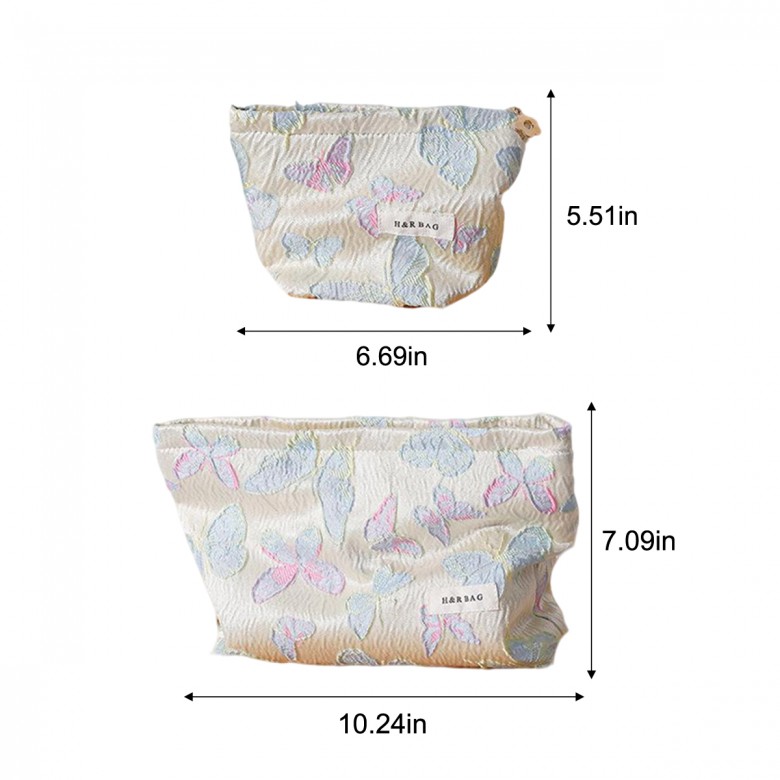 Colorful Butterfly Makeup Pouch Colorful Butterfly Makeup Pouch