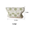Fresh Cotton Linen Embroidered Makeup Pouch