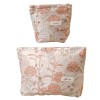 Fresh Pink Bouquet Cosmetic Pouch