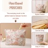 Fresh Pink Bouquet Cosmetic Pouch