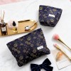 Gold Daisy Cosmetic Pouch