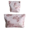 Pink Bow Make Pouch