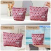 Rose Pink Heart Makeup Pouch