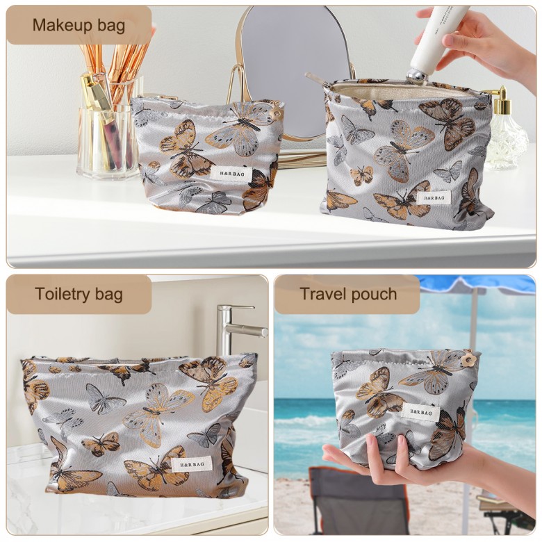 Vintage Butterfly Makeup Pouch Vintage Butterfly Makeup Pouch