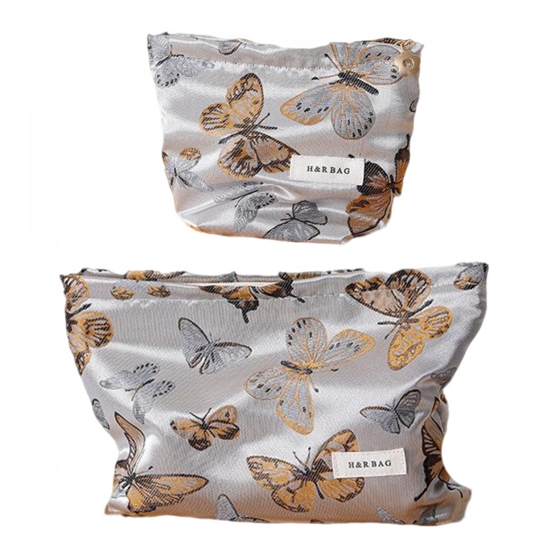 Vintage Butterfly Makeup Pouch Vintage Butterfly Makeup Pouch