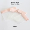 Clear Anti Tarnish Jewelry Bags Reusable Ziplock Plastic Pouches 40PCS