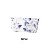 Cotton Linen Embroidered Makeup Bag Set 2PCS