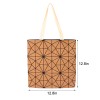 Eco-Friendly Geometric Cork Tote Bag