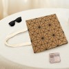 Eco-Friendly Geometric Cork Tote Bag