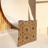 Eco-Friendly Geometric Cork Tote Bag