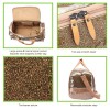 Eco-Friendly Gym Duffle Bag with Shoe Compartment