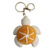 Handmade Crochet Fruit Turtle Keychain