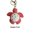 Handmade Crochet Fruit Turtle Keychain