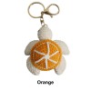 Handmade Crochet Fruit Turtle Keychain