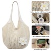Knitted Hollow Shoulder Beach Bag