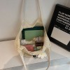 Knitted Hollow Shoulder Beach Bag