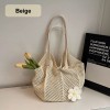 Knitted Hollow Shoulder Beach Bag