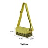 3D Knitted Crossbody Sling Bag