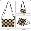 Checkered Crossbody Sling Bag