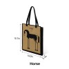 Double-Sided Knit Tote Bag