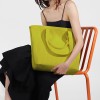 Green Knitted Tote Crossbody Bag