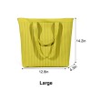 Green Knitted Tote Crossbody Bag