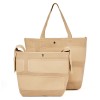 Khaki Crochet Summer Beach Bag