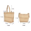 Khaki Crochet Summer Beach Bag