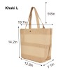 Khaki Crochet Summer Beach Bag