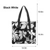 Knitted Leaf Tote Bag