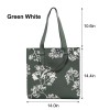 Knitted Leaf Tote Bag