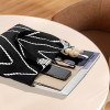 Reversible Striped Knit Tote Bag