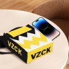 Small Knitted Crossbody Bag Cell Phone Wallet