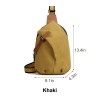 Canvas Crossbody Sling Chest Bag