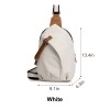 Canvas Crossbody Sling Chest Bag
